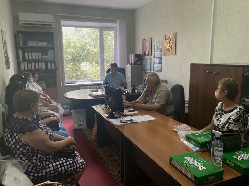 Бембя Чужаев побывал с рабочей поездкой в Городовиковском и Яшалтинском районах