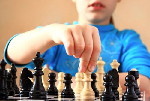В поселке Найнтахн Целинного района состоялся шахматный турнир среди детей