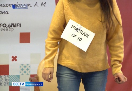 В Калмыцком государственном театре кукол состоялся первый отбор в актерскую труппу