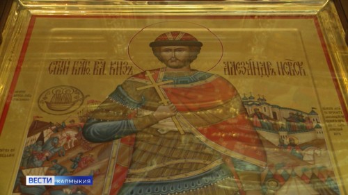 Сегодня состоялось освящение иконы Святого благоверного князя Александра Невского