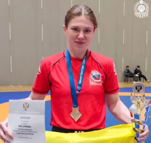 Нина Харинова — серебряный призер Чемпионата России по панкратиону!