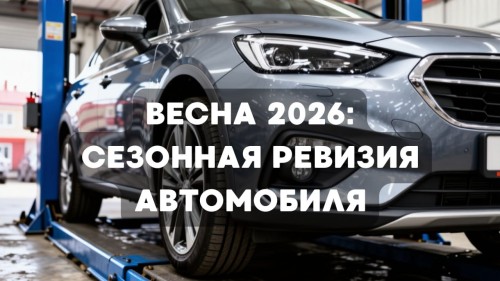 Весна 2026: сезонная ревизия автомобиля