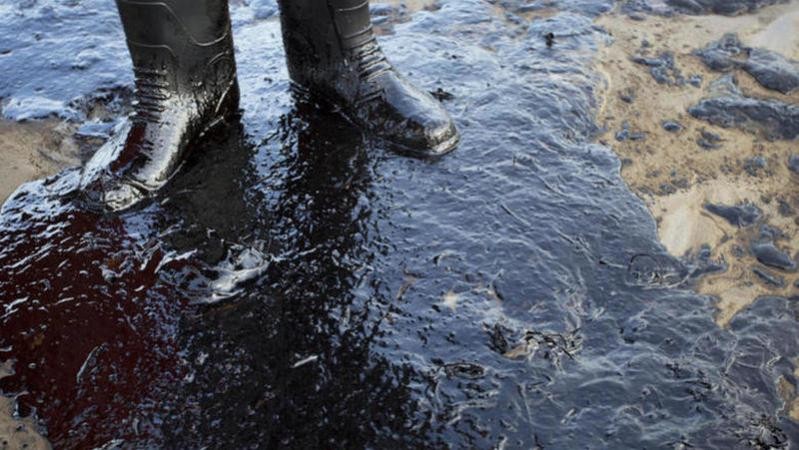 Разлив нефти площадью 250 квадратных метров зафиксирован в границах Нарынхудукского СМО
