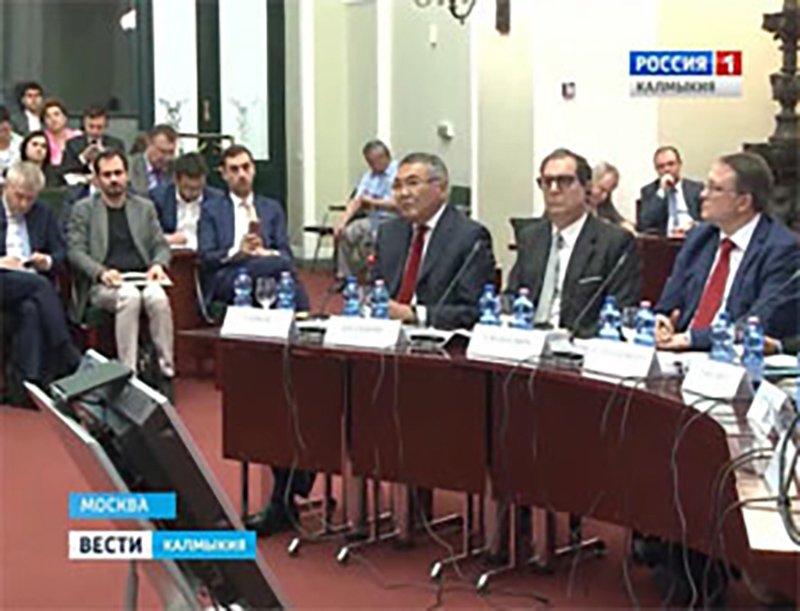 Глава Калмыкии Алексей Орлов принял участие в заседании Итало-Российской торговой палаты