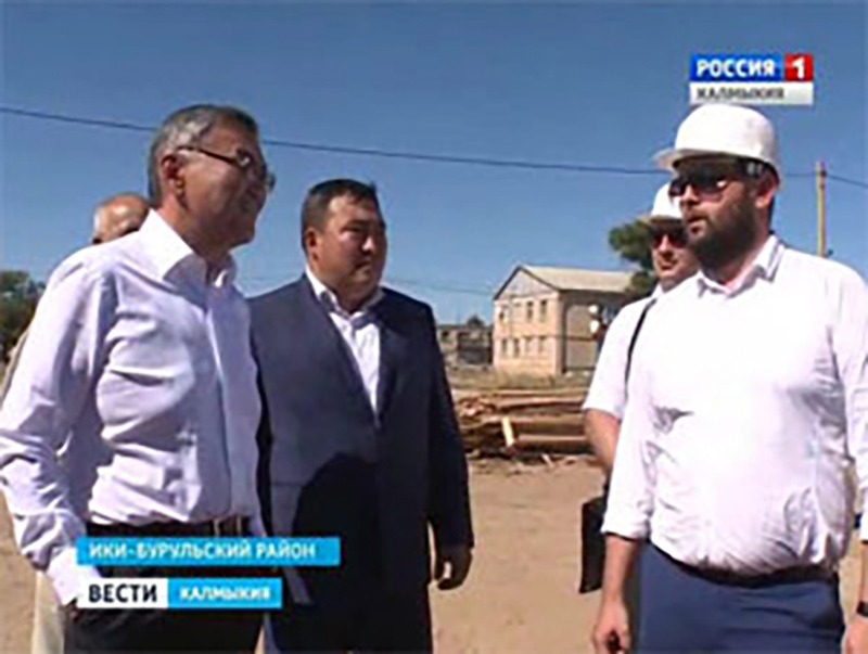 Рабочая поездка главы республики Алексея Орлова в Ики-Бурульский район