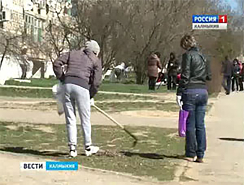 В Элисте сегодня стартует месячник по уборке города