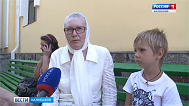 В Казанском кафедральном соборе Элисты состоялся молебен в честь иконы Божией Матери
