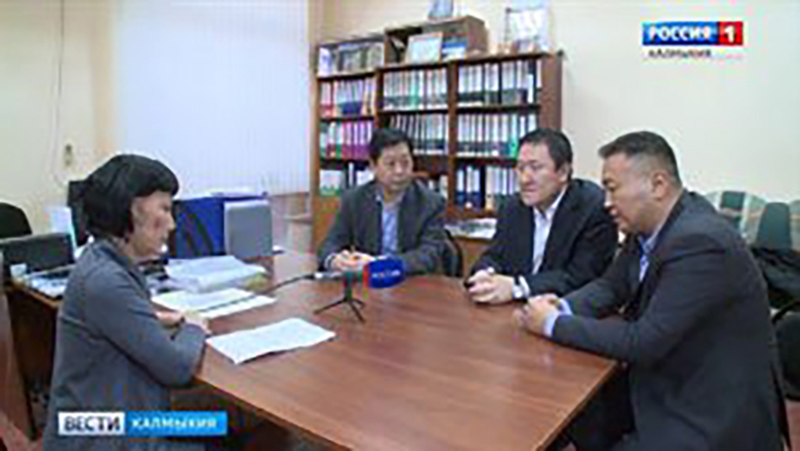Журналисты из КНР дали интервью ГТРК "Калмыкия"