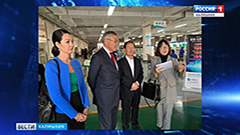 Продолжается официальный визит делегации Калмыкии в Китай
