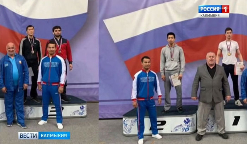 Команда КалмГУ завоевала медали на студенческих соревнованиях по борьбе