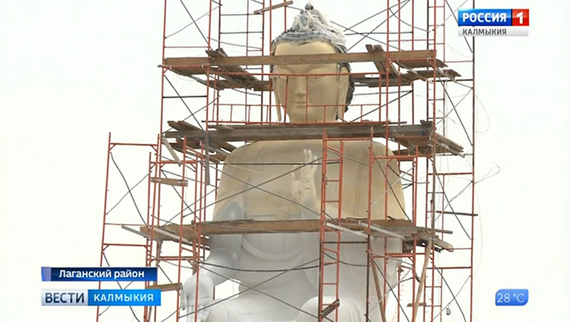 В Лагани появится статуя Будды Майтрейи