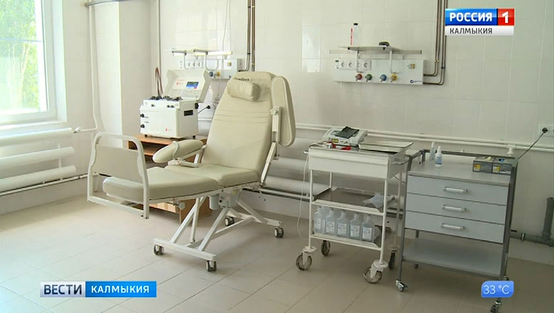 В республиканской больнице установлен новый аппарат для очистки крови