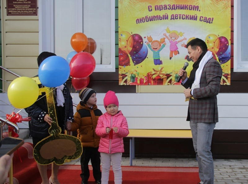 В Элисте состоялось открытие детского сада №19 «Тюльпанчик»