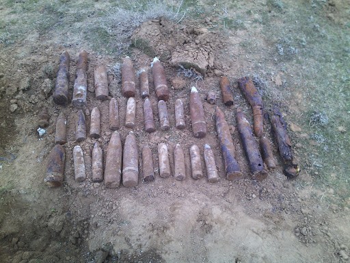 В Калмыкии обнаружены  боеприпасы времен Великой Отечественной войны