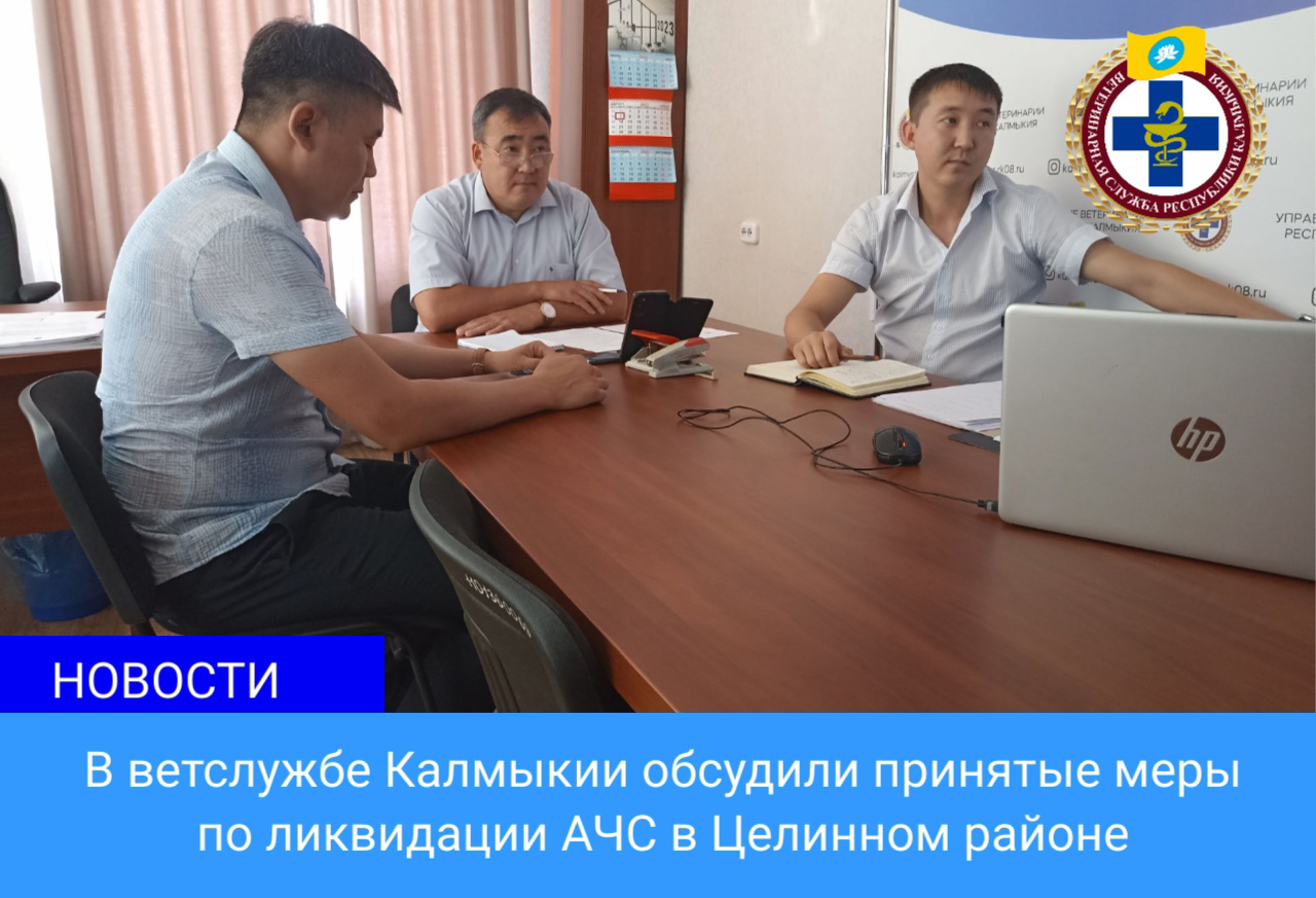 Сегодня начальник Управления ветеринарии Республики Виктор Санджиев в режиме видеоконференцсвязи провел совещание с руководителями подведомственных учреждений