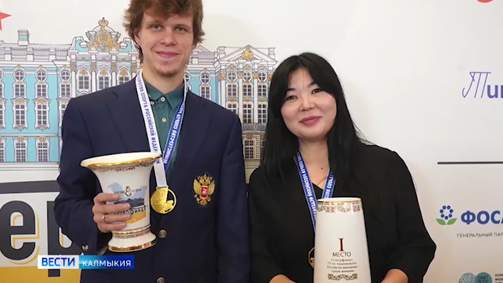 Калмыцкая шахматистка Баира Кованова стала новой чемпионкой России