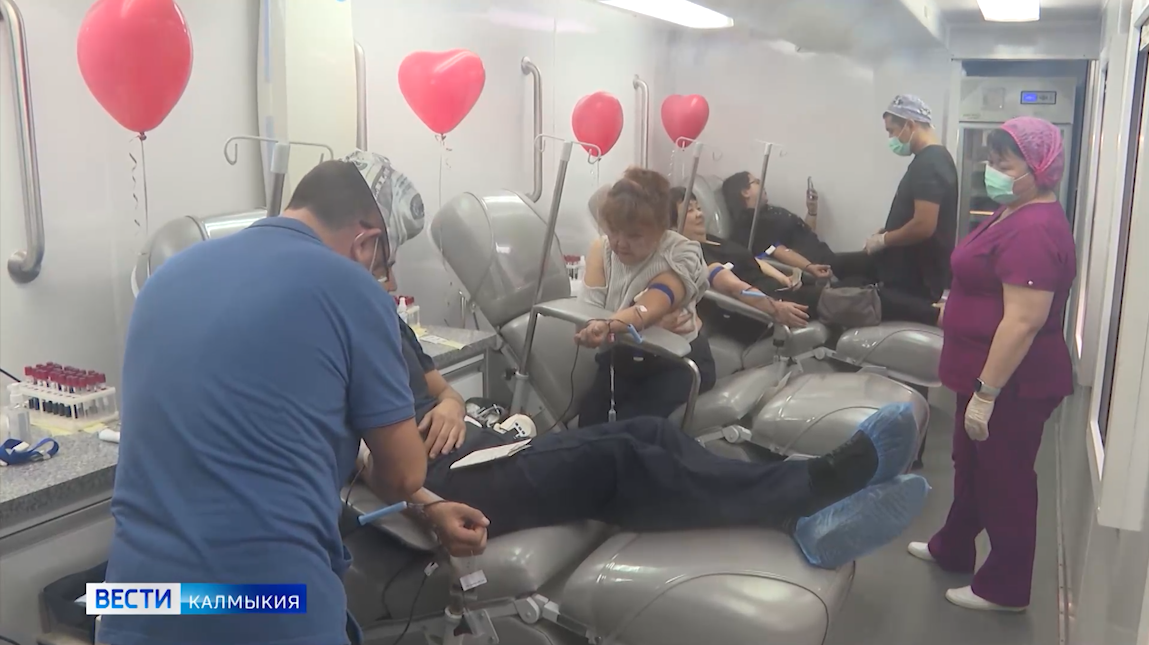 Сегодня в Элисте зажёгся «Огонь жизни»