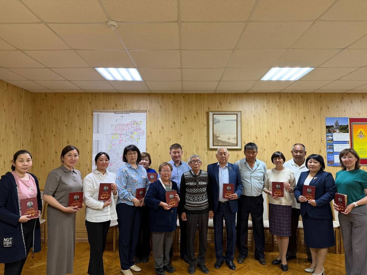 В Калмыкии, в городе Лагани, состоялась презентация книги о Павле Гирдикове, погибшем в 1943 году на Дону.