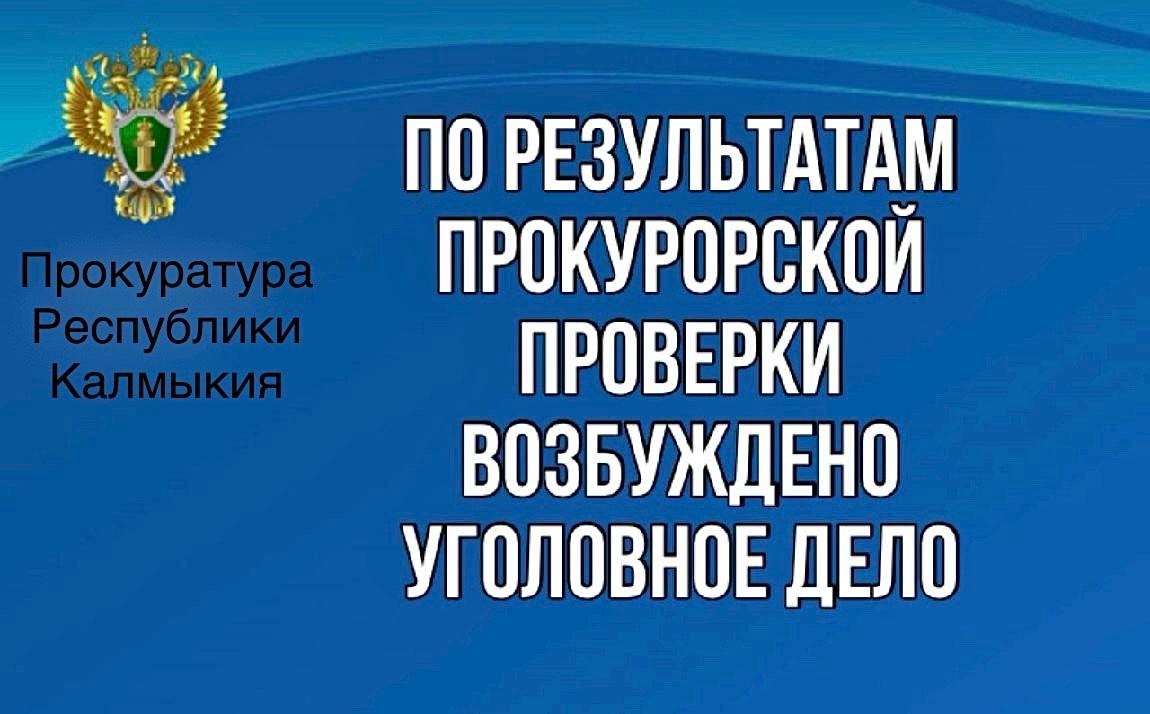В Калмыкии прокуратура республики возбудила уголовное дело в отношении ведущего инженера службы догазификации АО «Газпром газораспределение Элиста».