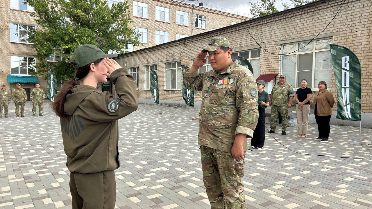 В Калмыкии стартовала первая военно-спортивная смена центра «Воин».