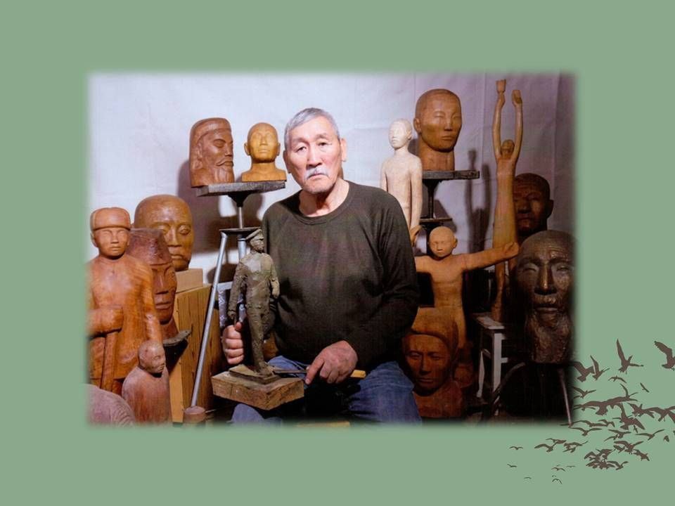 Ушёл из жизни выдающийся художник-скульптор Калмыкии Наран Эледжиев.