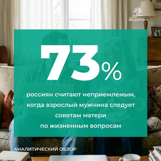 Большинство россиянок не готовы строить отношения с мужчинами, которые живут с родителями после 30 лет.