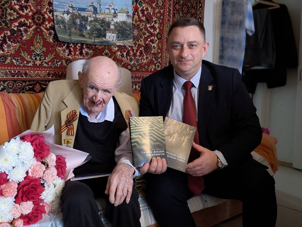 105 лет исполнилось Почётному гражданину Калмыкии Александру Сокальскому.