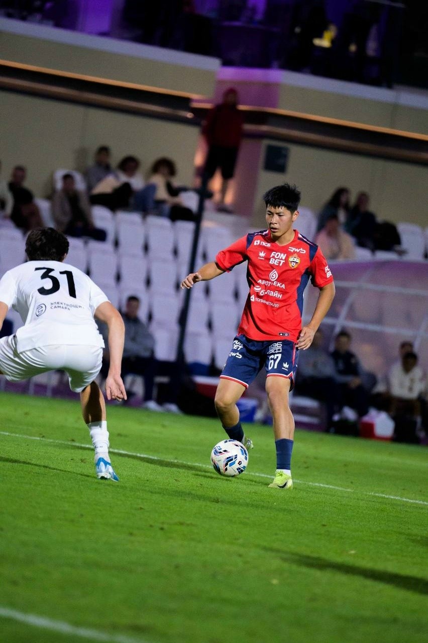 Мингиян Бадмаев из Калмыкии в составе ПФК «ЦСКА» стал победителем WINLINE Зимнего Кубка РПЛ-2026.