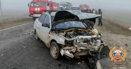 На трассе «Элиста — Зимовники» в Ростовской области произошло два смертельных ДТП