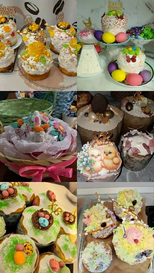 Подписчики ГТРК «Калмыкия» делятся фото пасхальных куличей — голосование продолжается