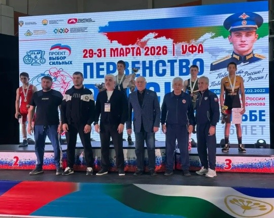 Калмыцкий борец Айрат Лиджиев завоевал бронзу на первенстве России по греко-римской борьбе