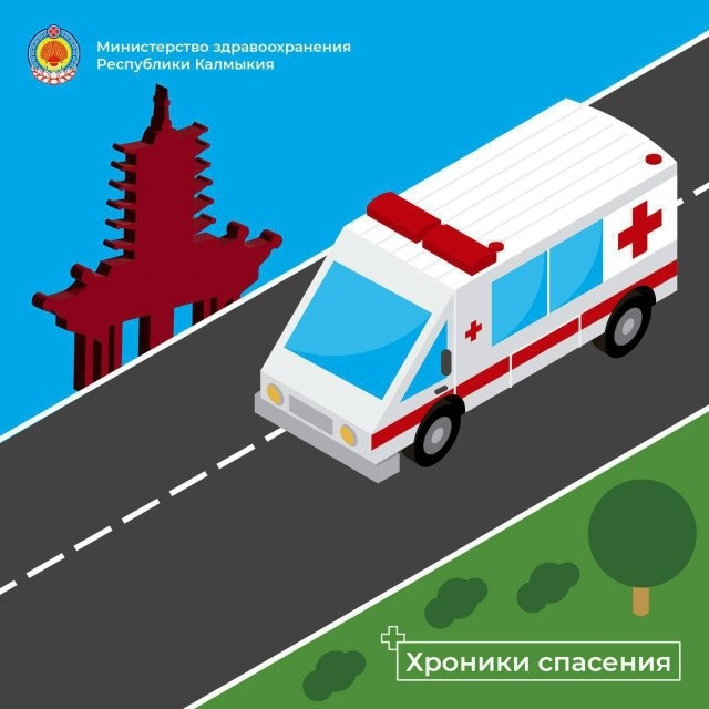 За выходные бригады скорой помощи Калмыкии выезжали 316 раз.