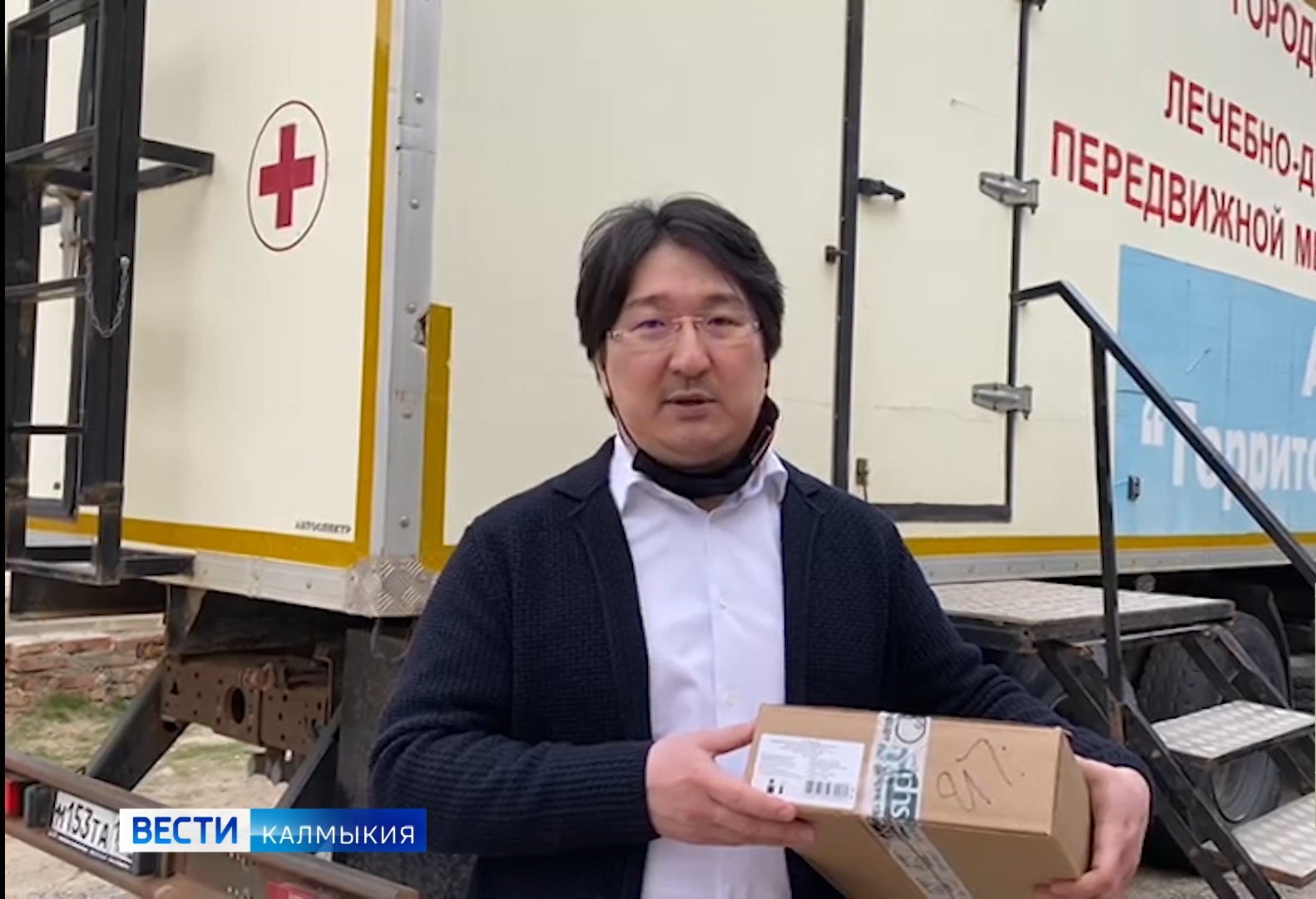 Жители Элисты смогут получить прививку от COVID-19 в передвижном медпункте